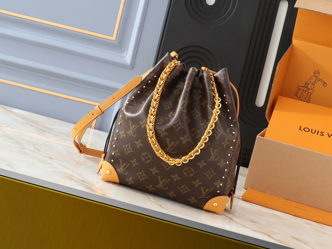 Louis Vuitton LV Classic No ̈¦ Handbag Tote Bag - Brown