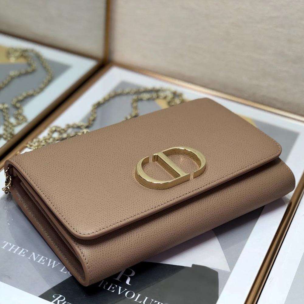 Dior 30 Montaigne Pouch - Bright Brown