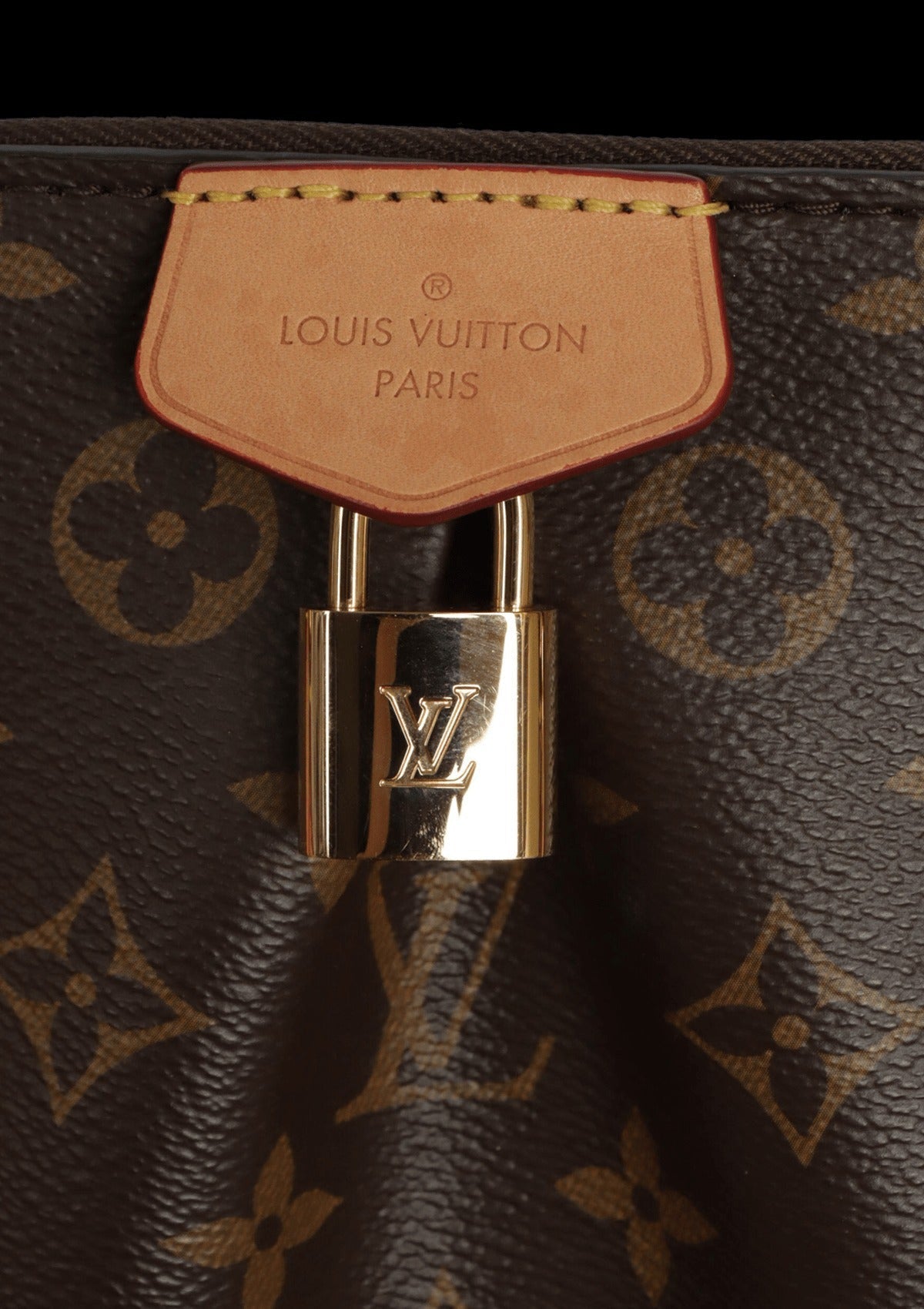 LV Boetie PM Monogram Canvas Tote Handle Bag with Drawstring Closure