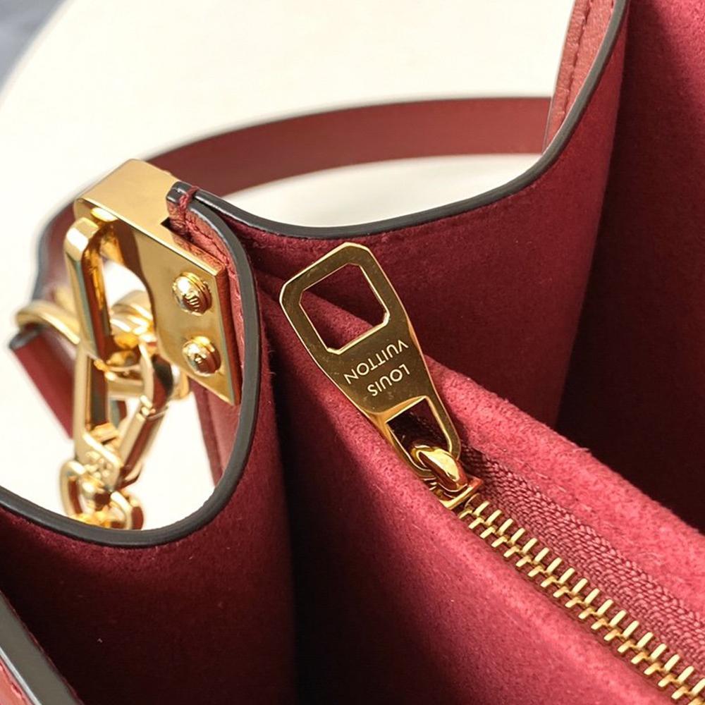 LV Dauphine MM Cherry Red Handbag