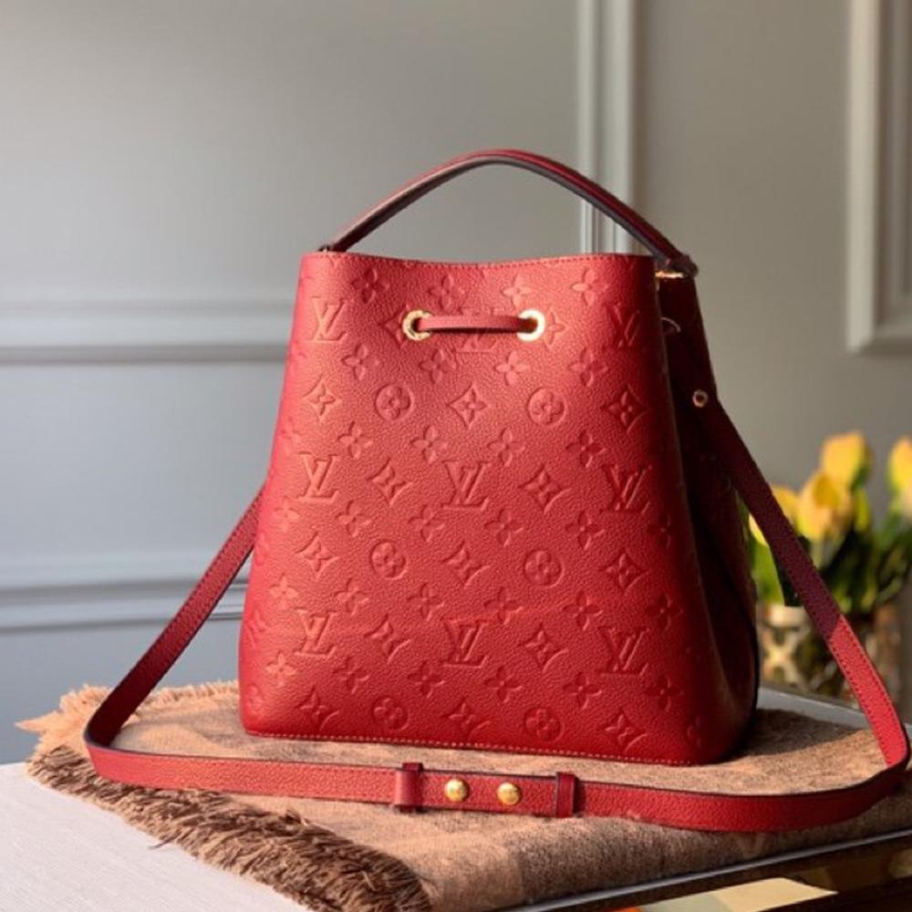Louis Vuitton Néonoé BB Bucket Bag - Red