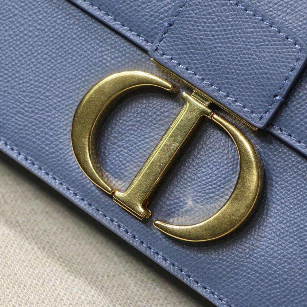 Dior 30 Montaigne Bag - Blue-Gray