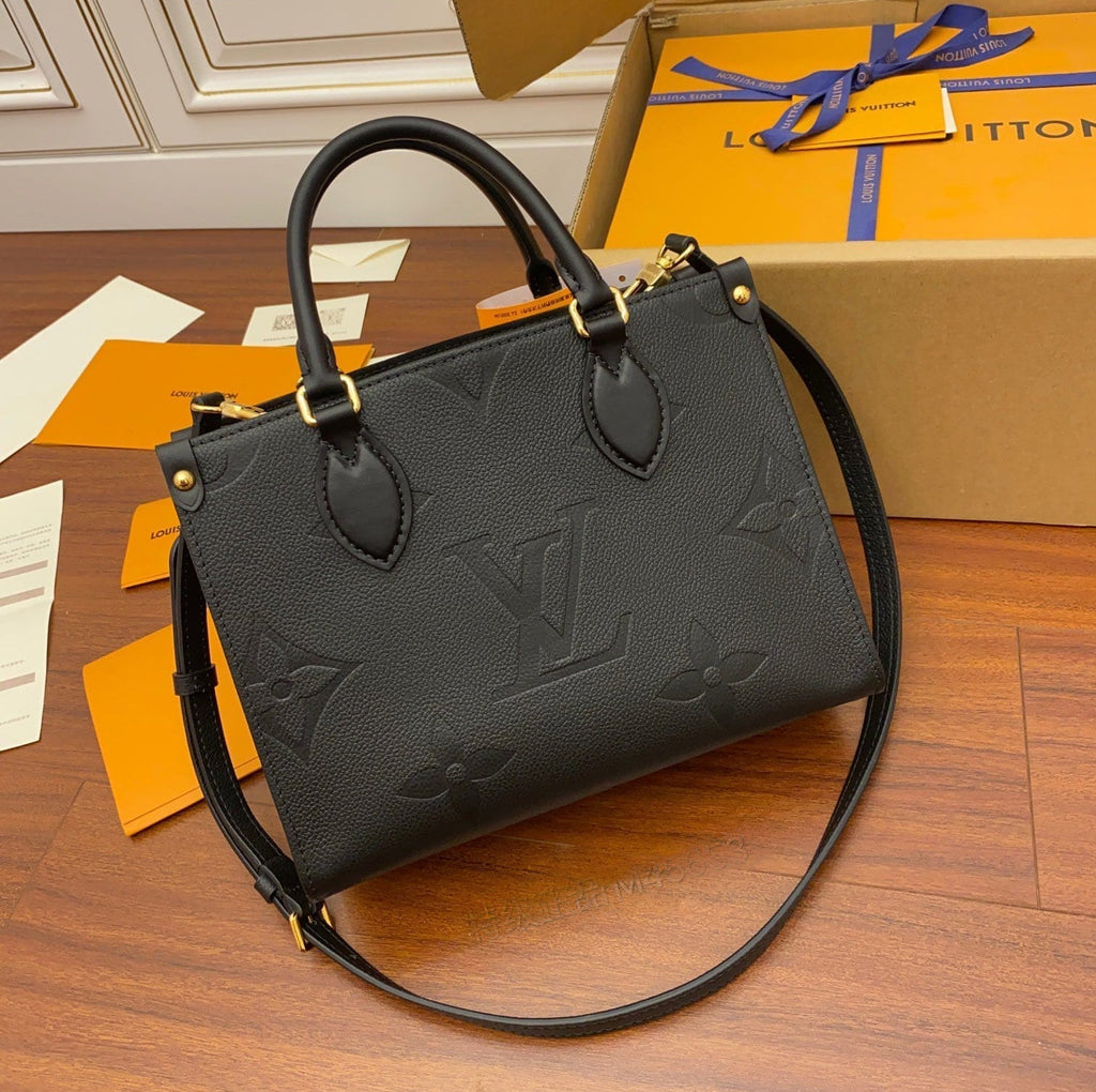 Louis Vuitton LV OnTheGo PM Handbag - Black