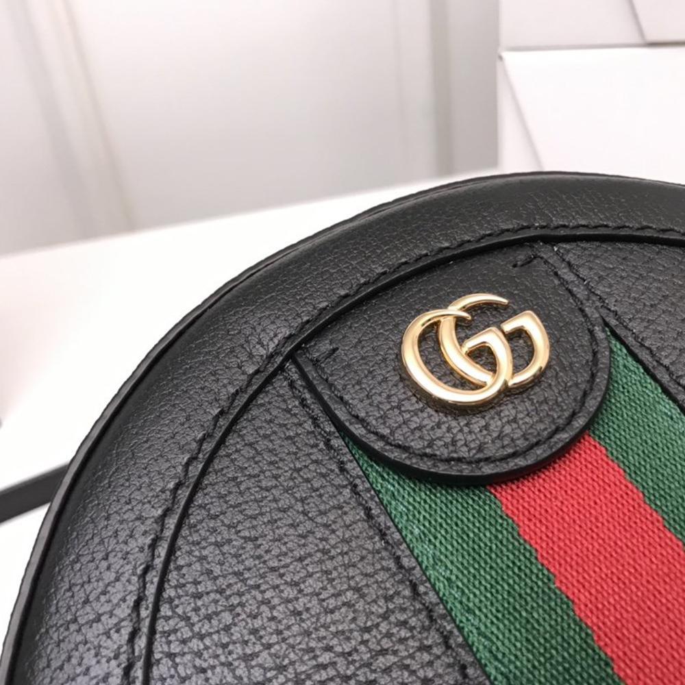 Gucci Ophidia Mini GG Round Shoulder Bag