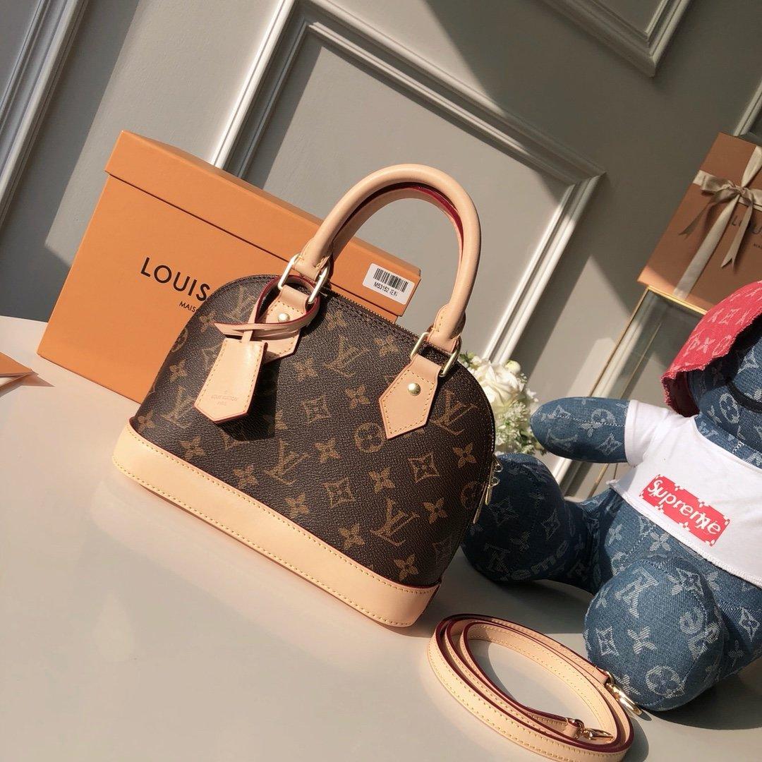 Louis Vuitton Alma BB Monogram Handbag