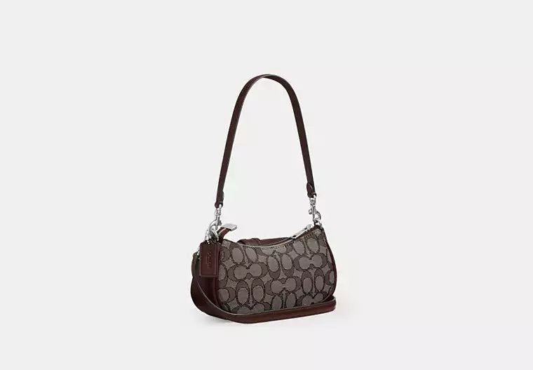 Ashton Mini Shoulder Bag in Signature Jacquard