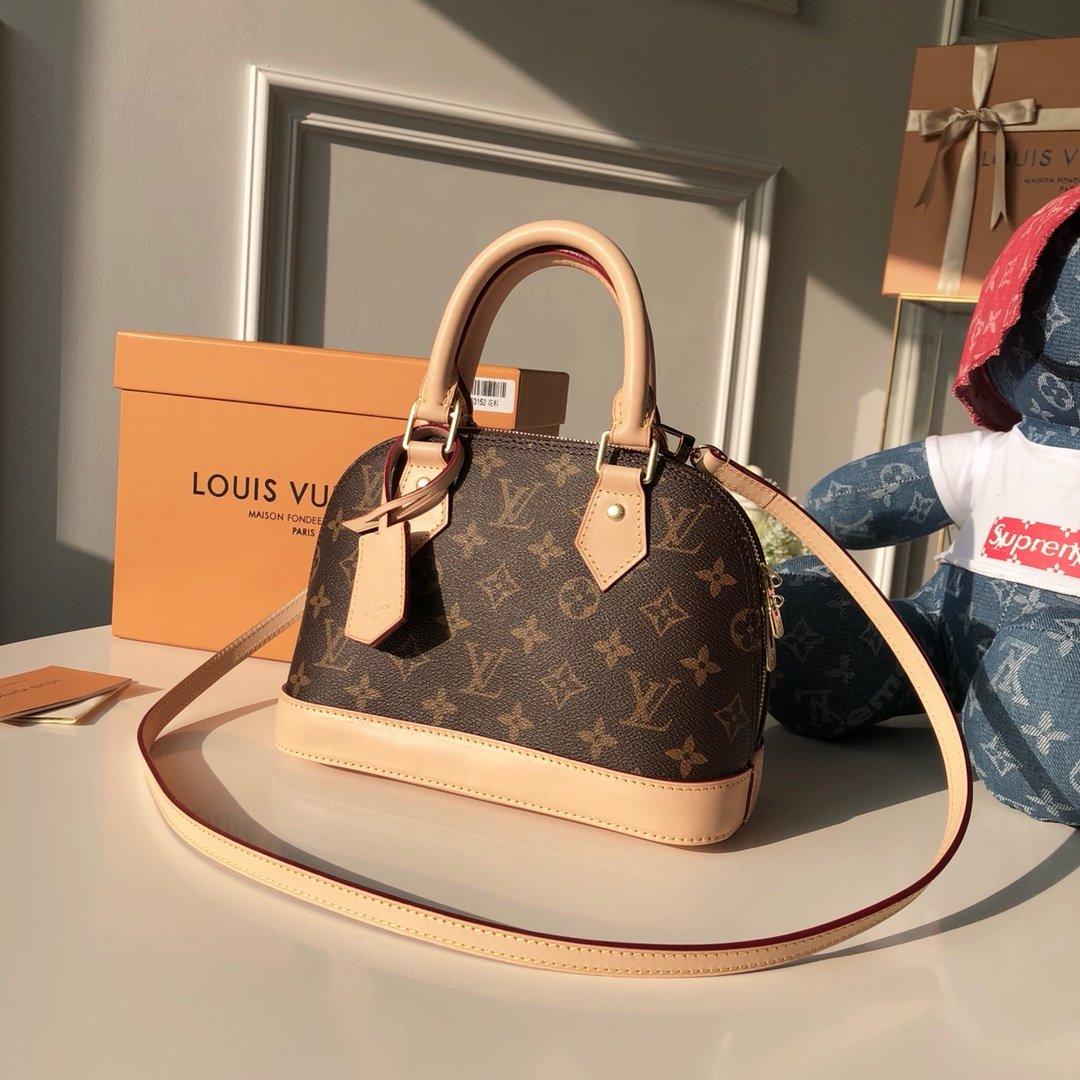 Louis Vuitton Alma BB Monogram Handbag