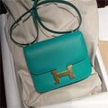 Hermes Micro Constance Bag - Blue