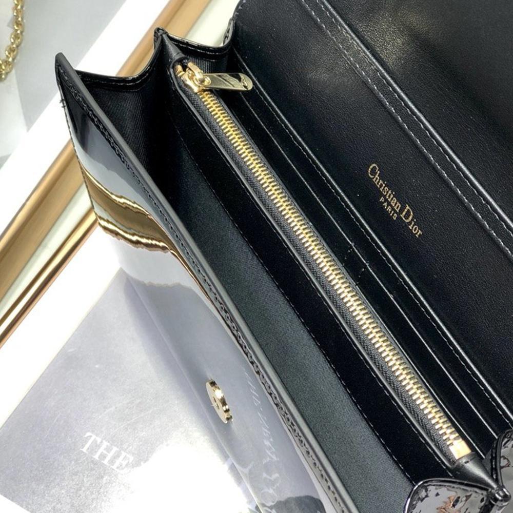 Dior 30 Montaigne Pouch - Black