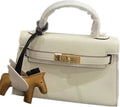 Hermes Mini Kelly 20 Nata Handbag