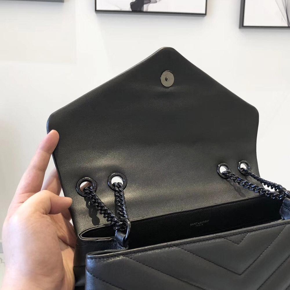 YSL Loulou Small Bag - Nero (Black)