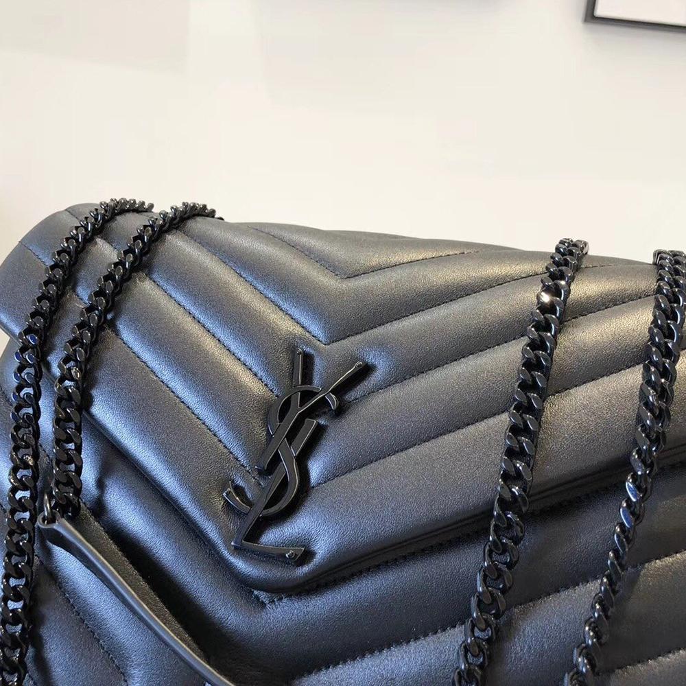 YSL Loulou Small Bag - Nero (Black)