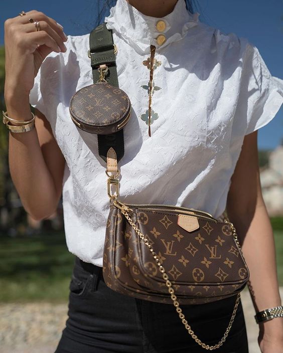 Louis Vuitton Multi-Pochette Bag - Brown