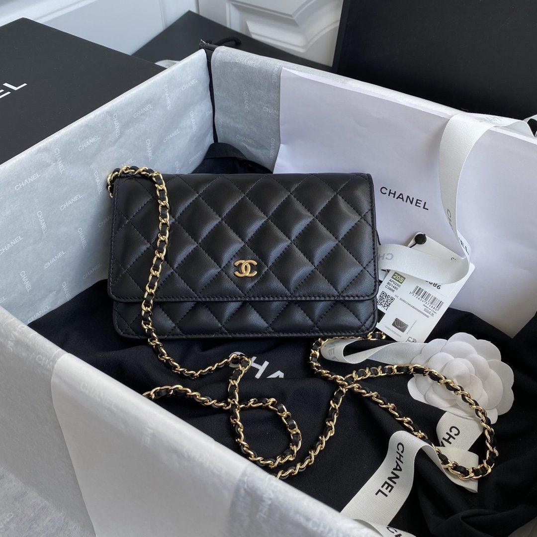 Chanel Wallet On Chain WOC Black Lambskin - Classic Black