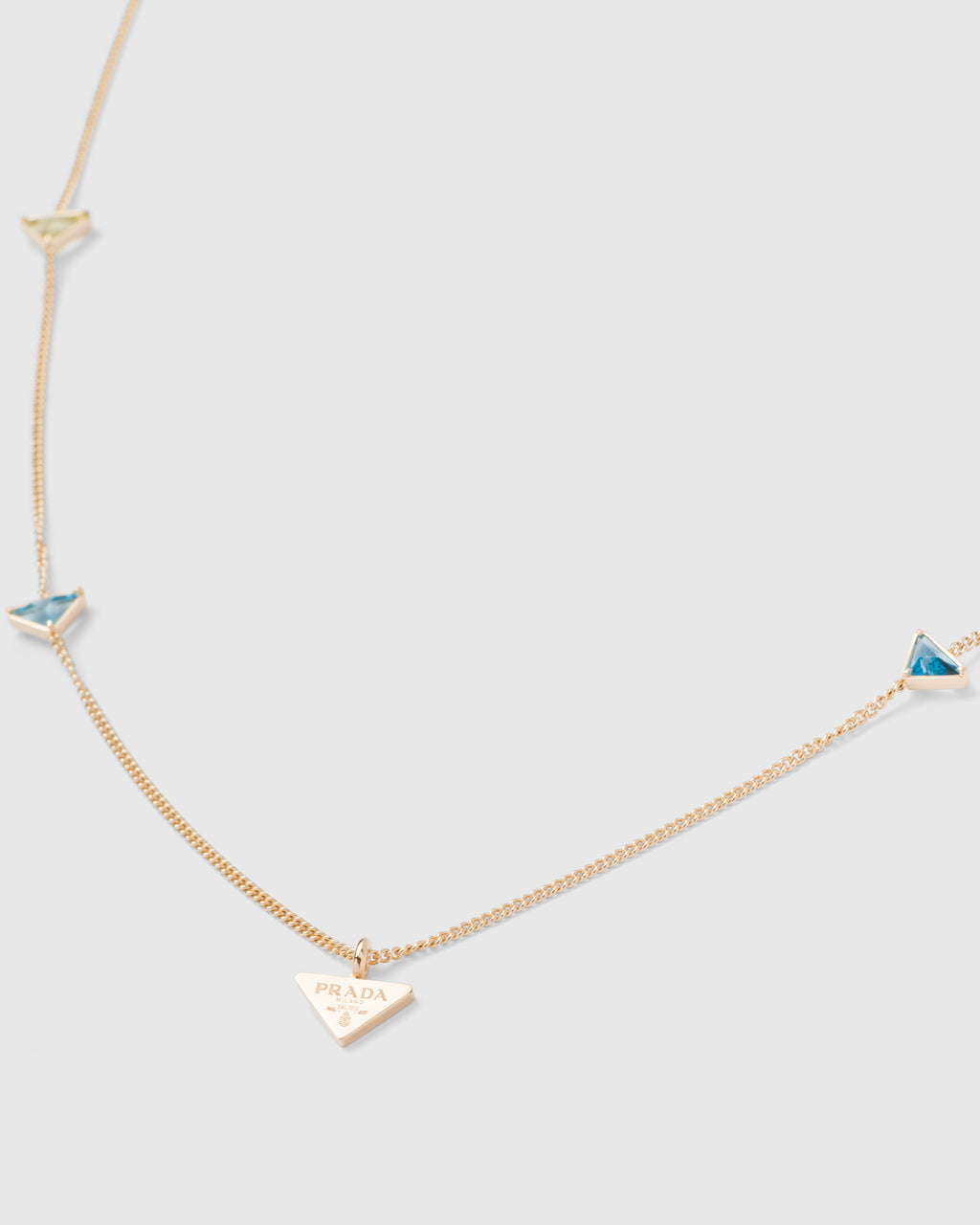 Prada Eternal Gold Semi-Precious Stones Necklace