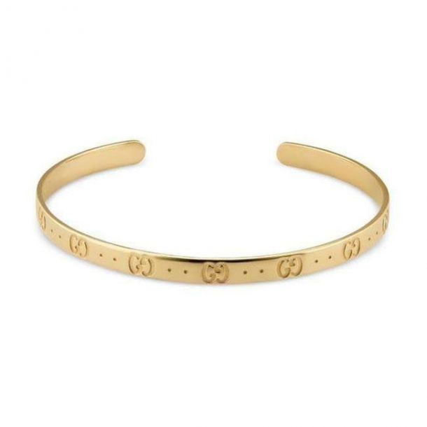 Gucci Double G Icon Open Cuff Bracelet