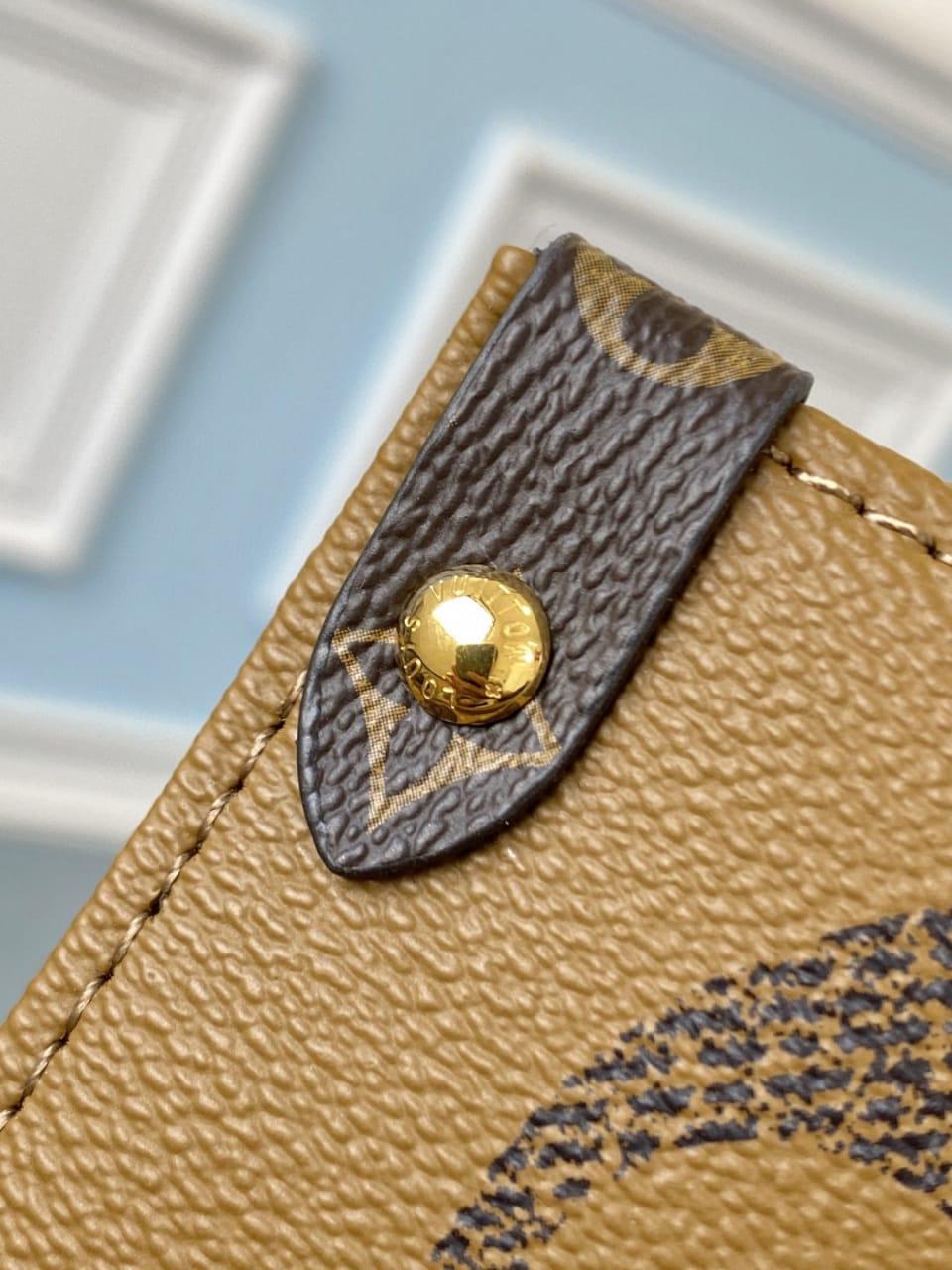 Louis Vuitton On the Go GM Tote Bag - Brown