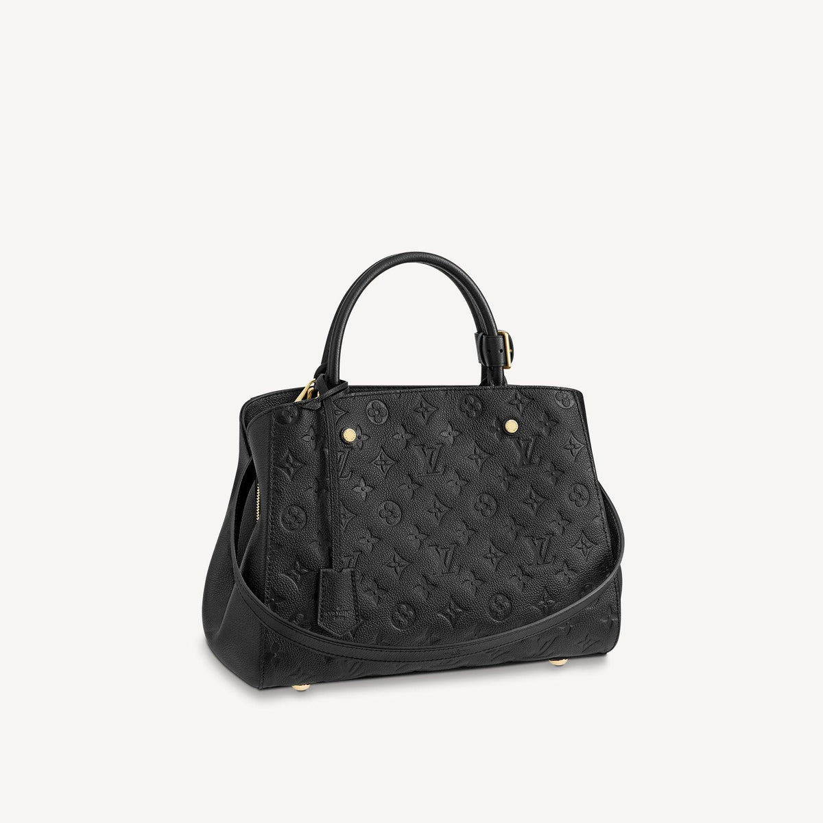 Louis Vuitton Montaigne MM Black Handbag