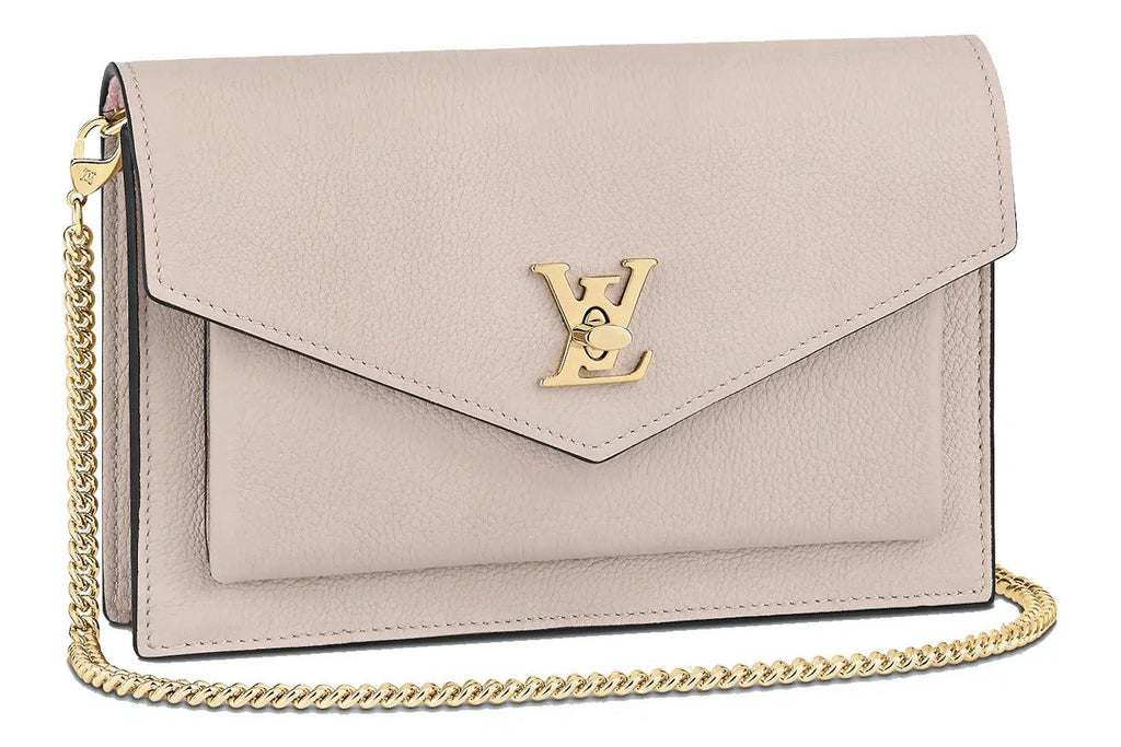 LV MyLockme Medium Bag - Greige Gray / Beige