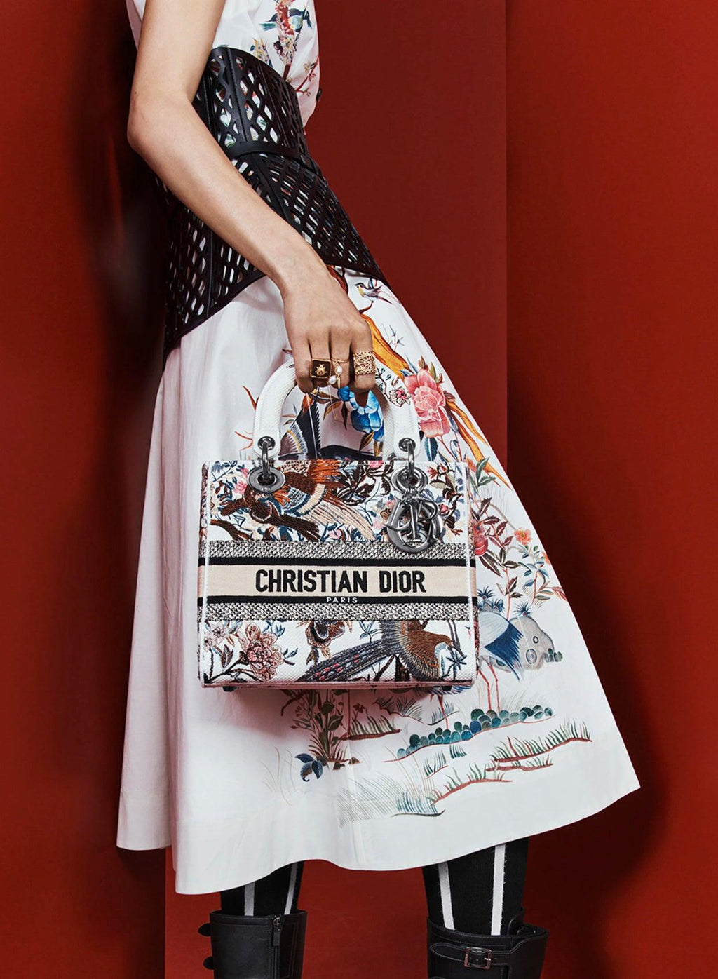Dior Jardin D'Hiver Lady D-Lite Bag