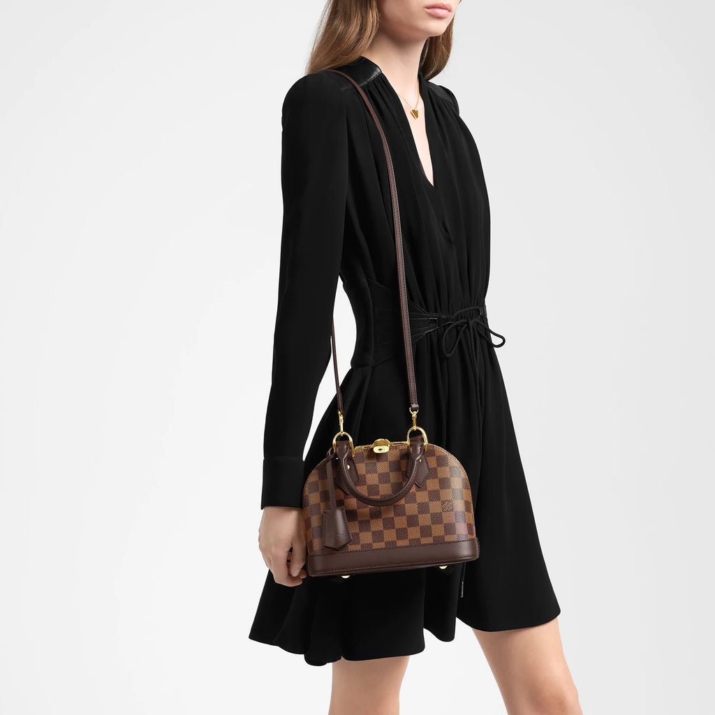 Louis Vuitton Alma BB Damier Ebene Handbag