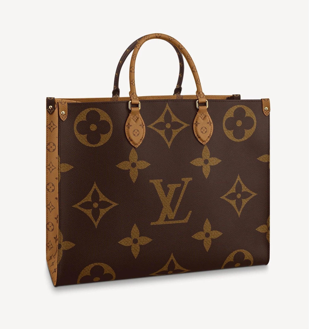 Louis Vuitton On the Go GM Tote Bag - Brown