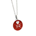 Gucci Double G Ghost Red Necklace