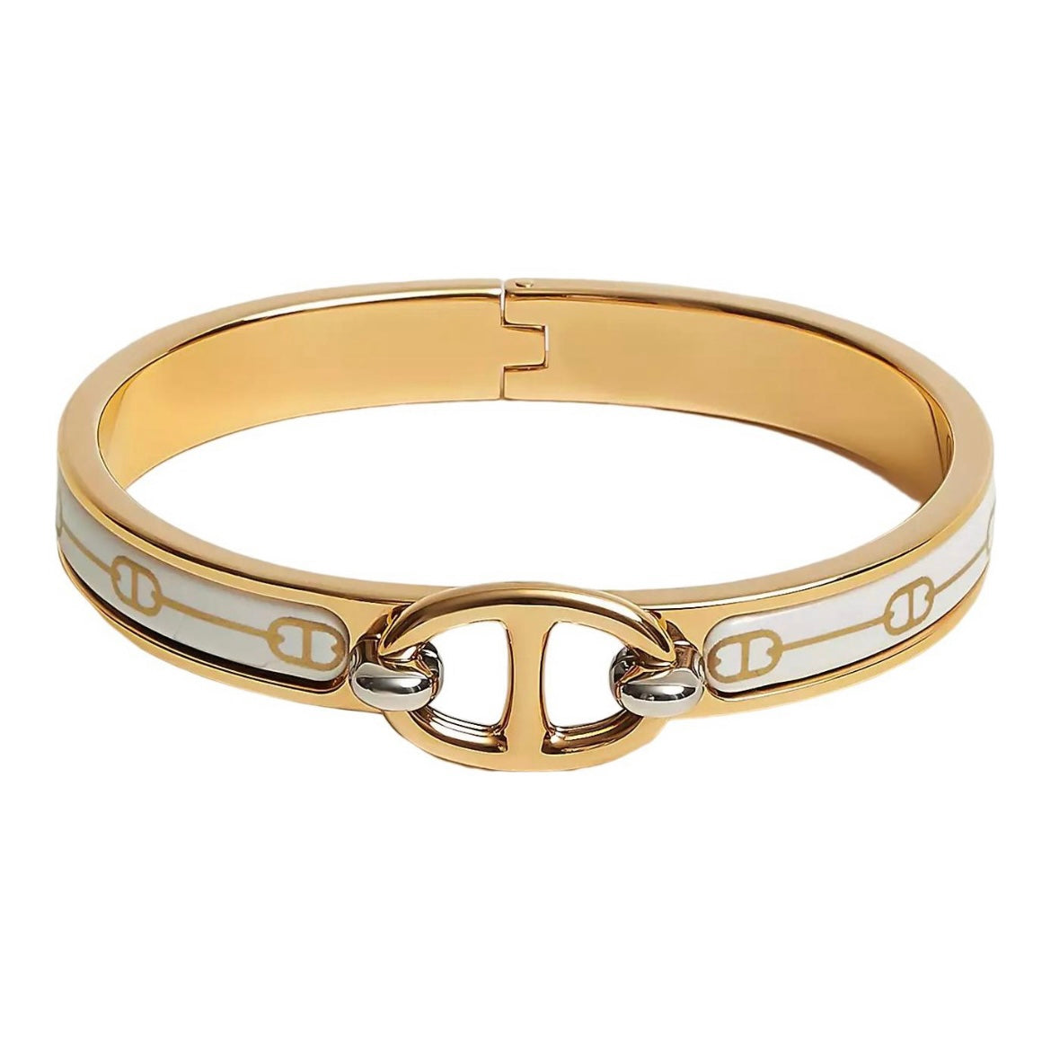Hermes Mini Clic Chaine D'ancre Bracelet