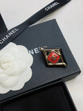 Chanel Rhombus Brooch