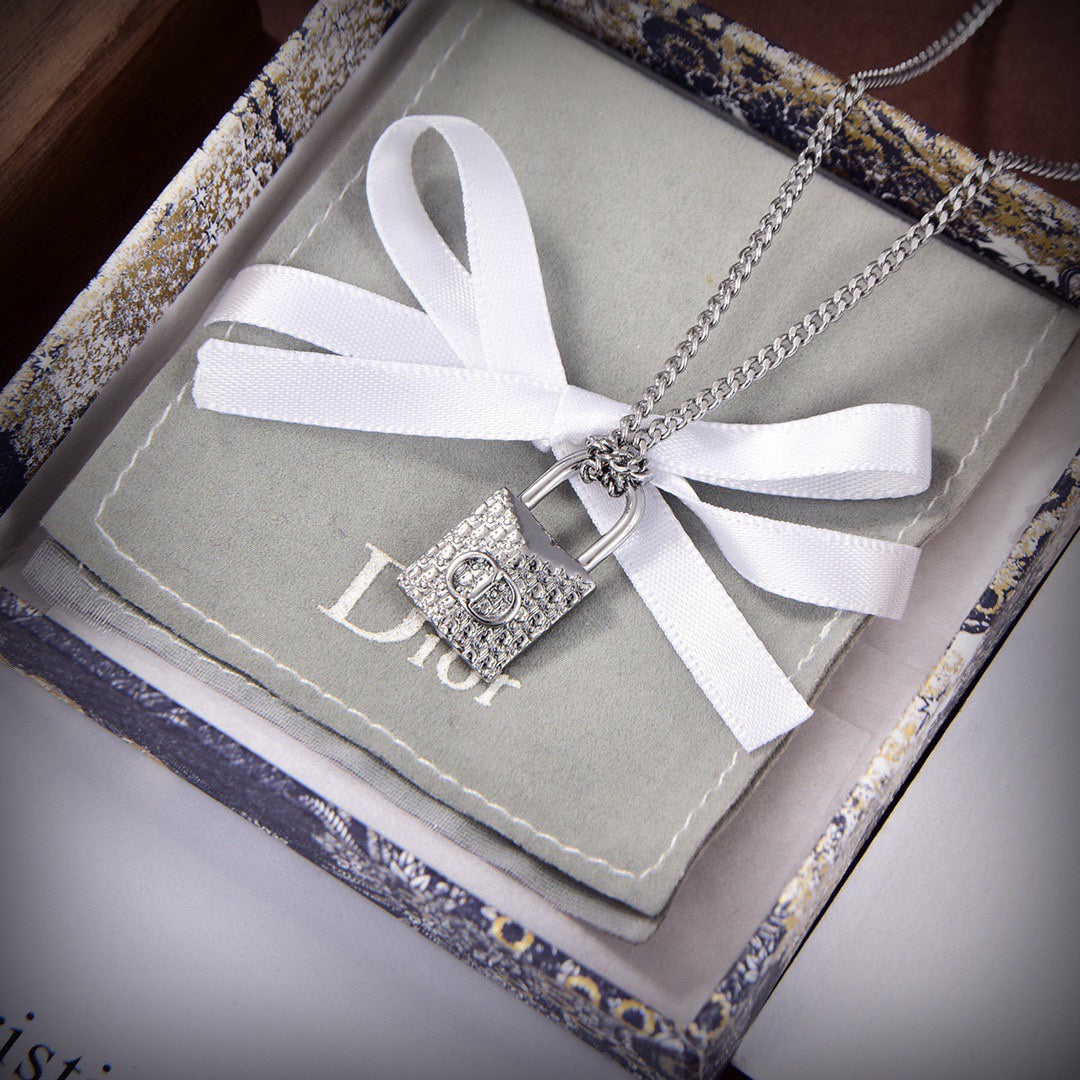Dior Lock Necklace