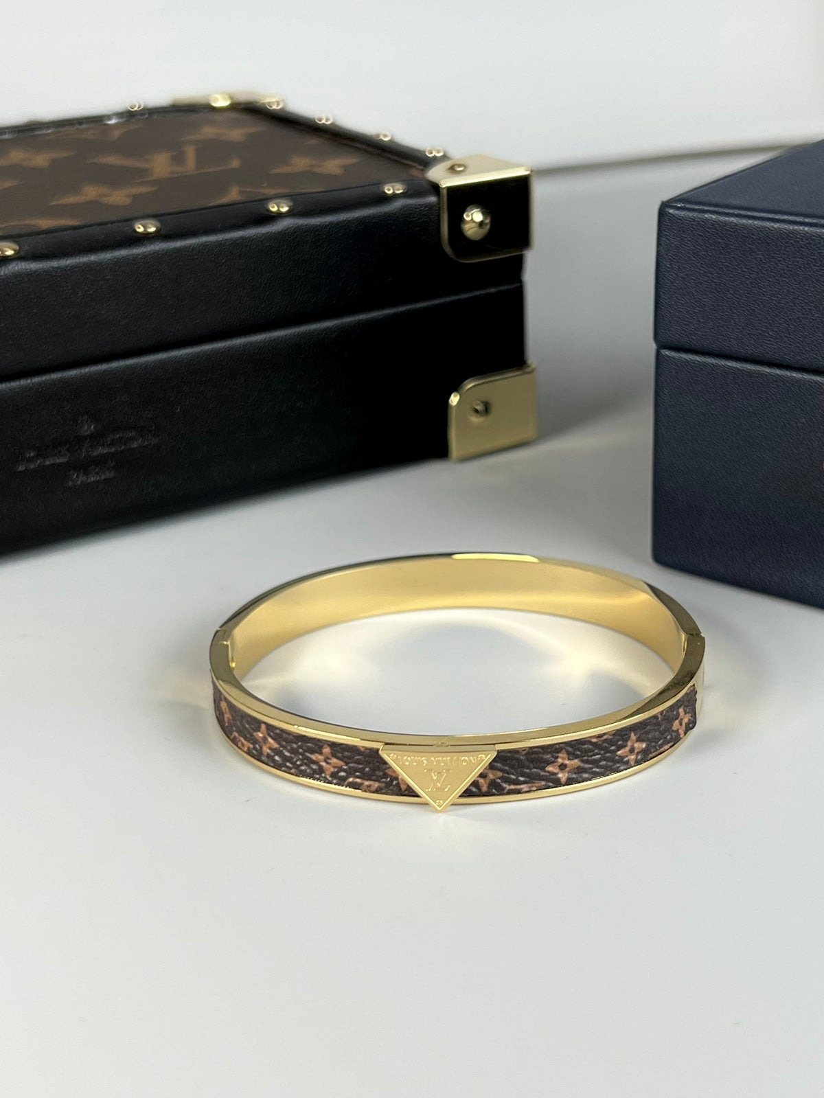 Louis Vuitton Vintage Leather Bracelet