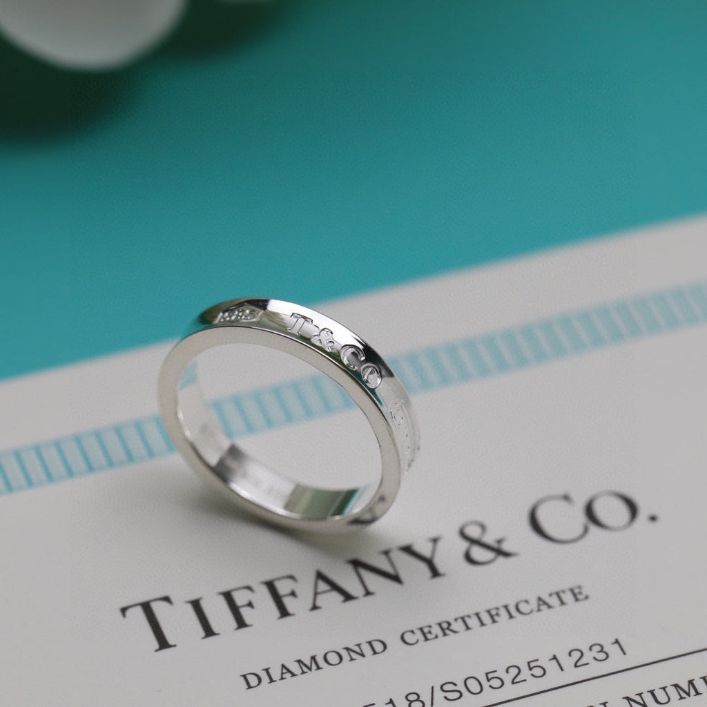Tiffany 1837 Ring - 18K White Gold
