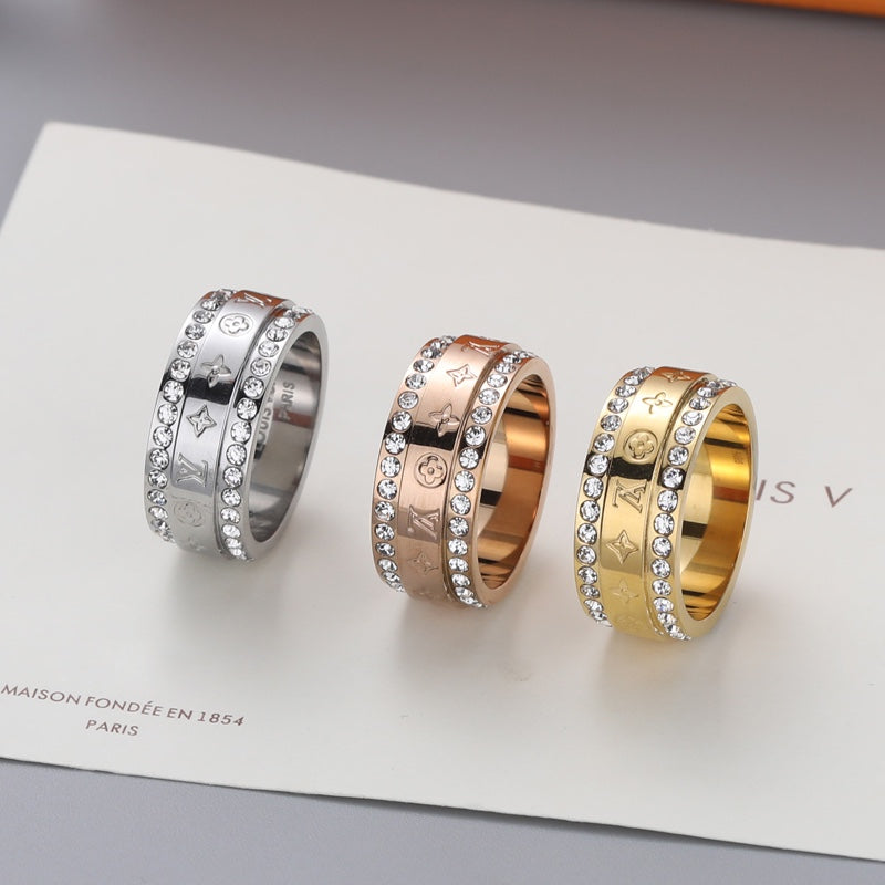 Louis Vuitton Catch Diamond Ring - 18K White Gold