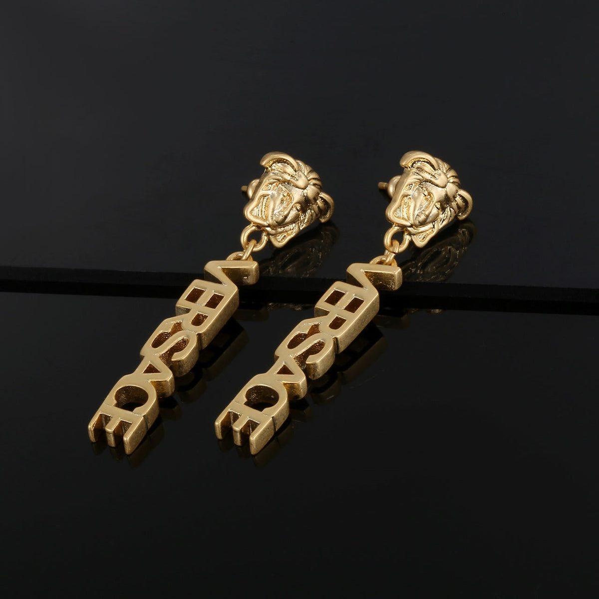 Medusa Earrings - 18K Yellow Gold
