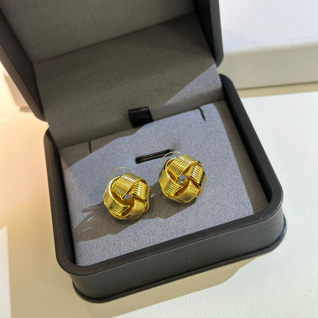 Celine Earrings - 18K Yellow Gold