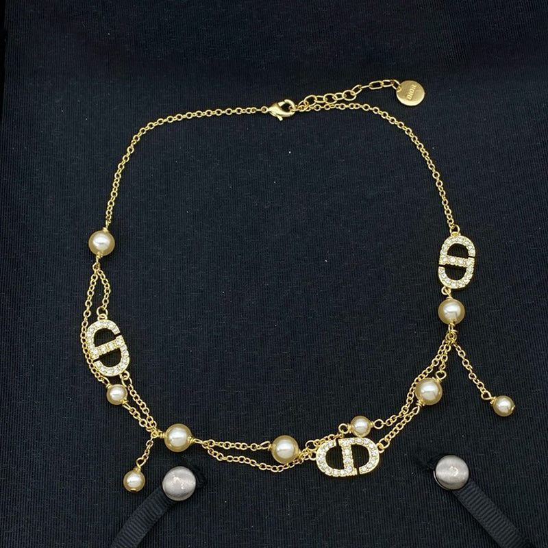 Dior Petit CD Pearl & Diamond Bracelet