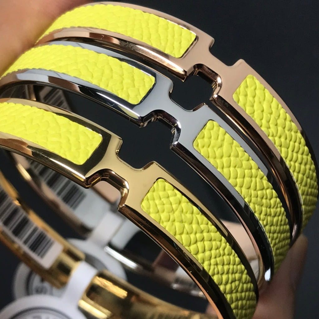 Hermes Olympe Yellow Bracelet