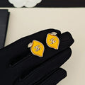 Chanel Yellow Leaf Earrings - 18K Yellow Gold