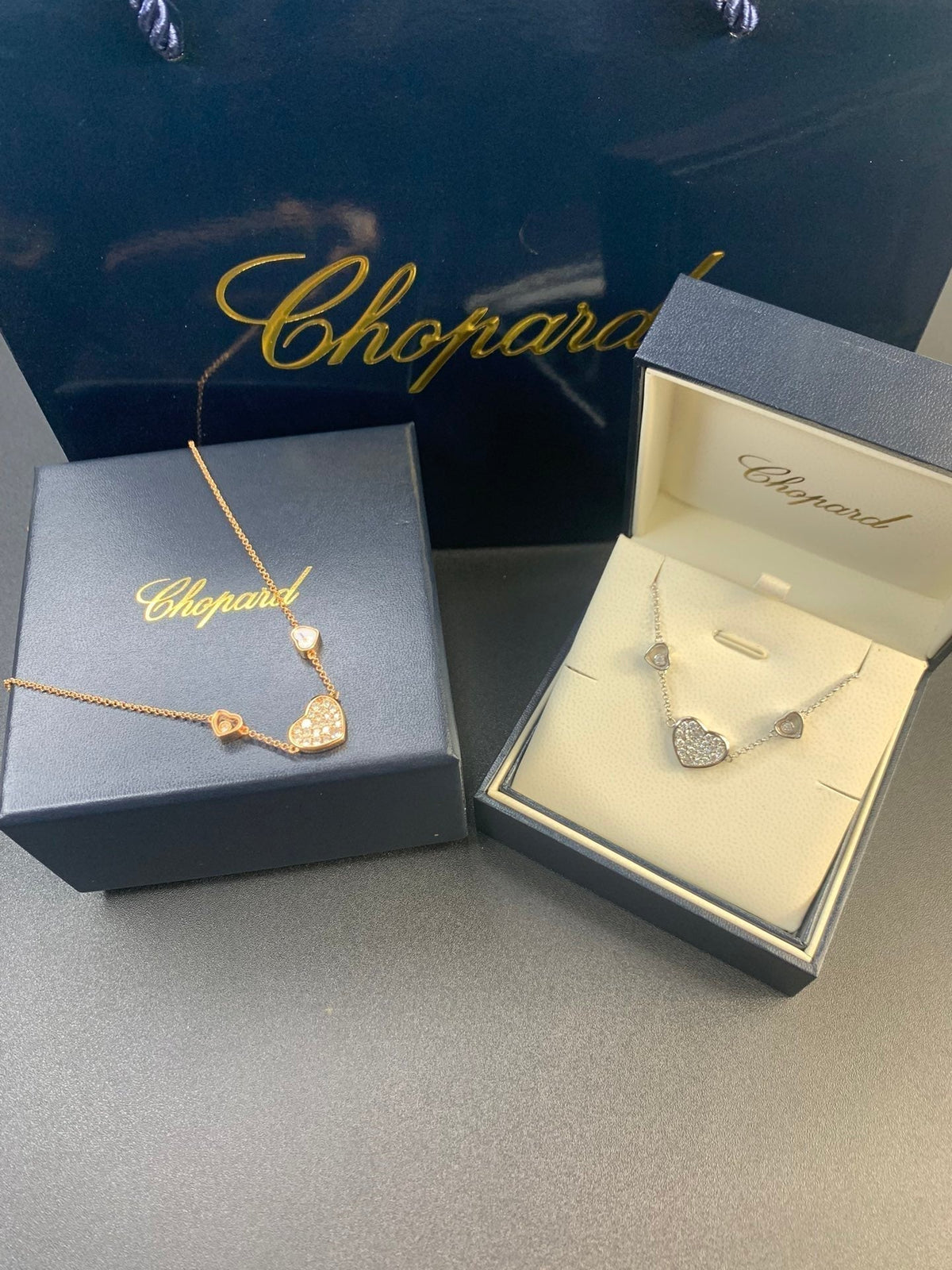 Happy Heart Diamond Necklace