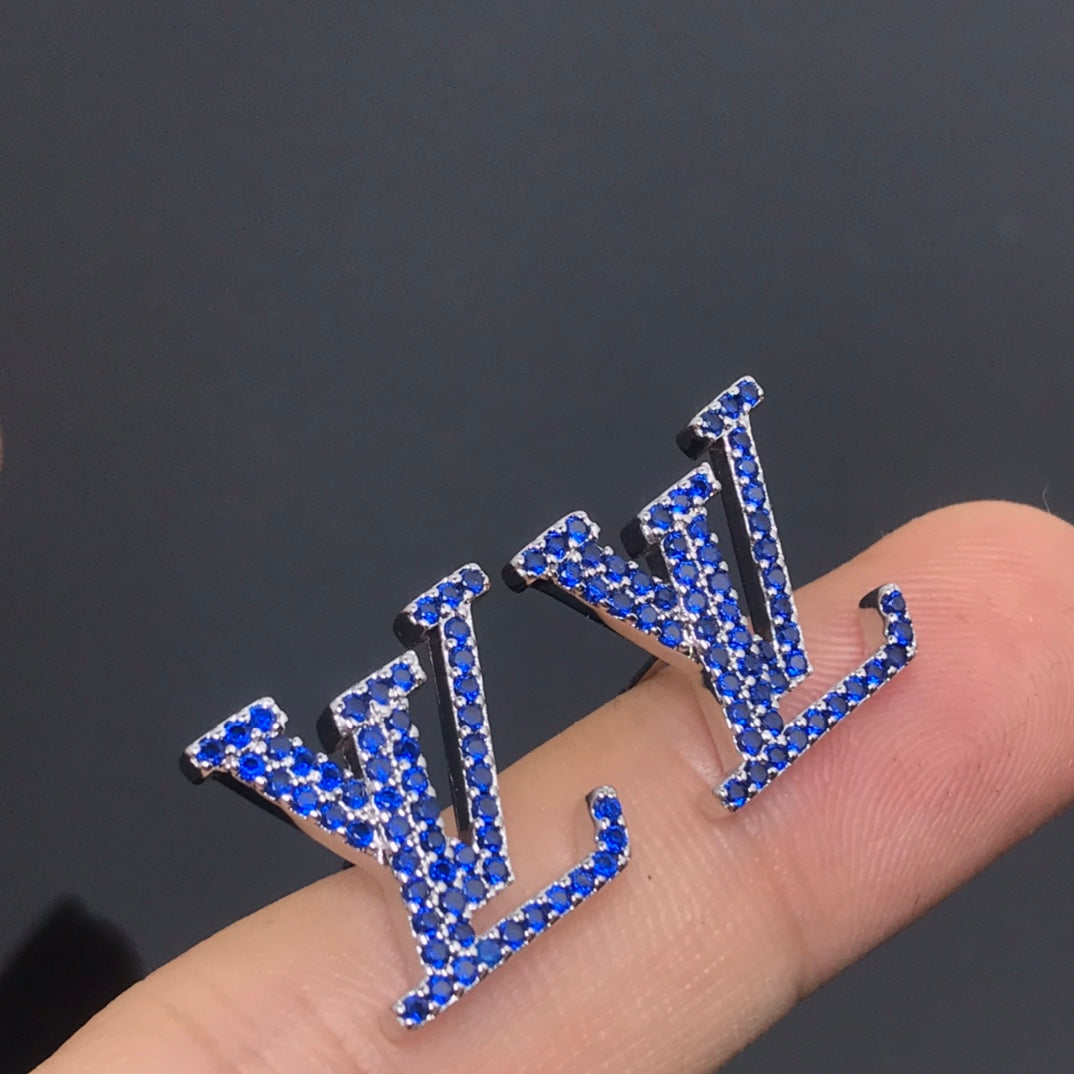 Louis Vuitton Iconic Aquamarine Earrings - 18K White Gold