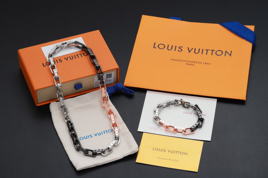 Louis Vuitton Monogram Chain Bracelet