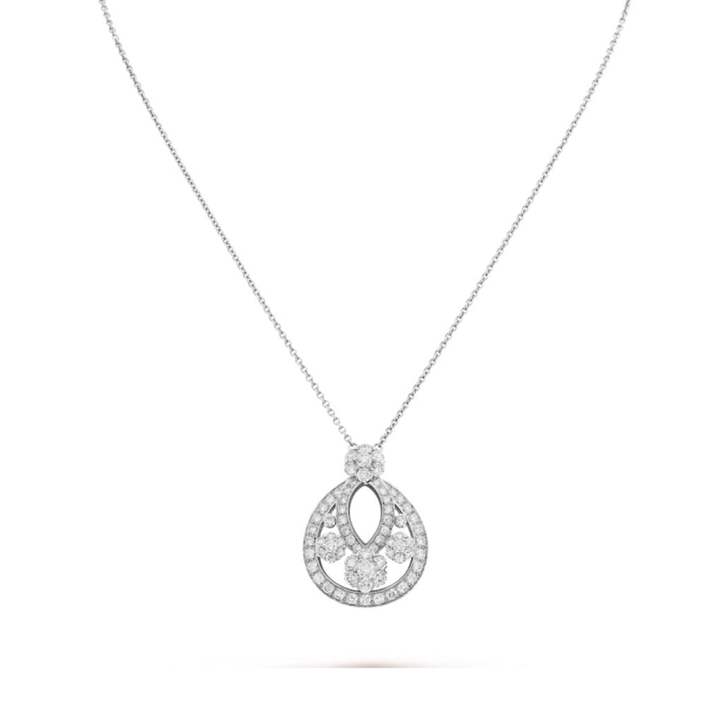 Snowflake Necklace - 18K Gold