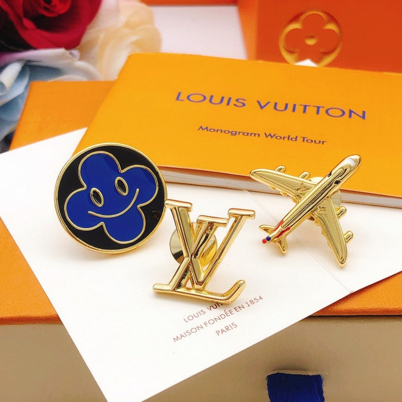 Louis Vuitton Plane Brooch