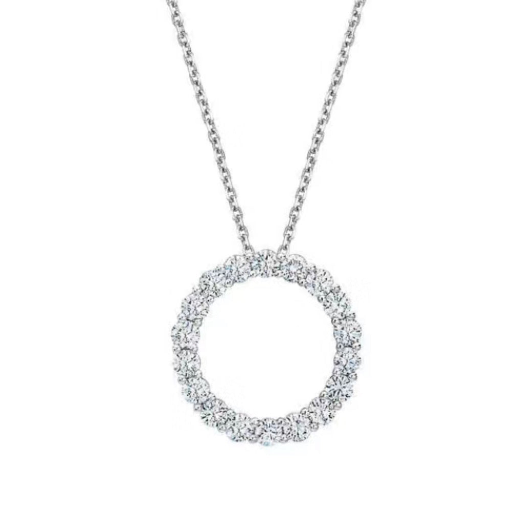 Tiffany Circle Diamond Necklace