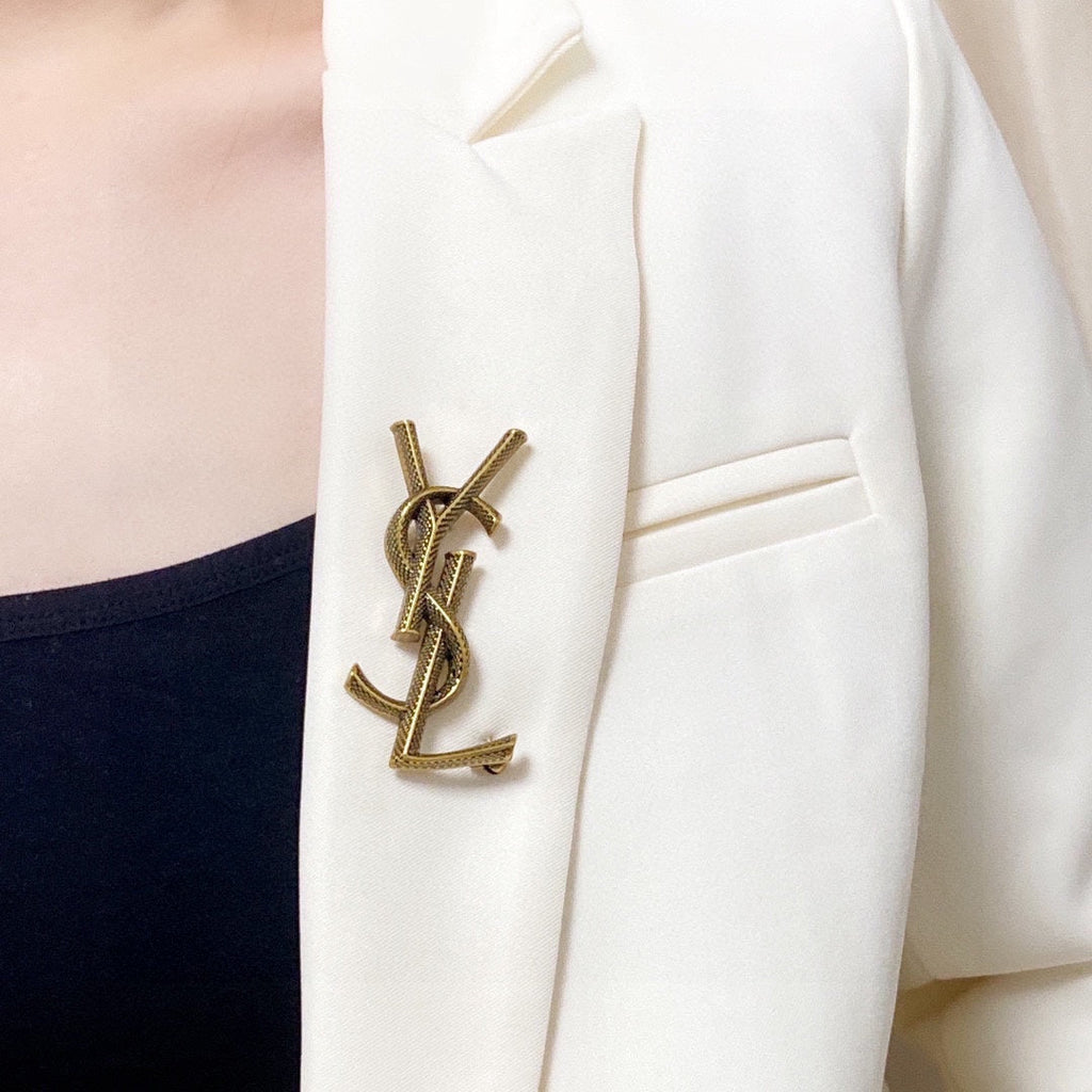 YSL Classic Brooch