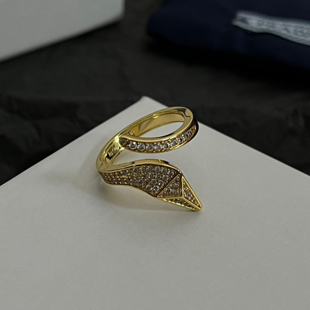 Eternal Snake Ring - 18K Gold