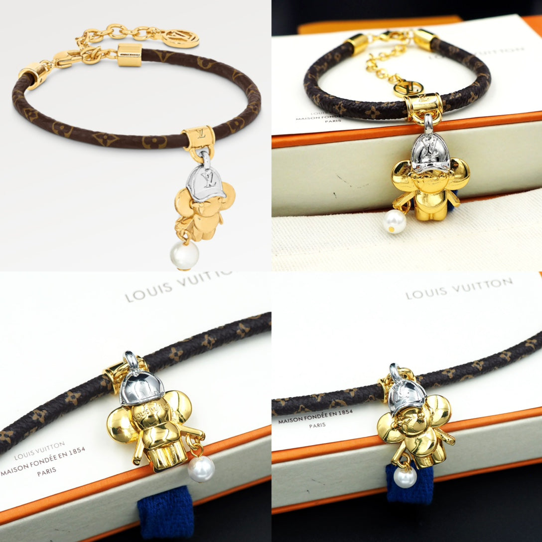 Louis Vuitton Vivienne Pearl Bracelet