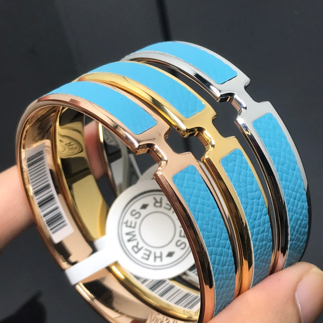 Hermes Olympe Blue Bracelet