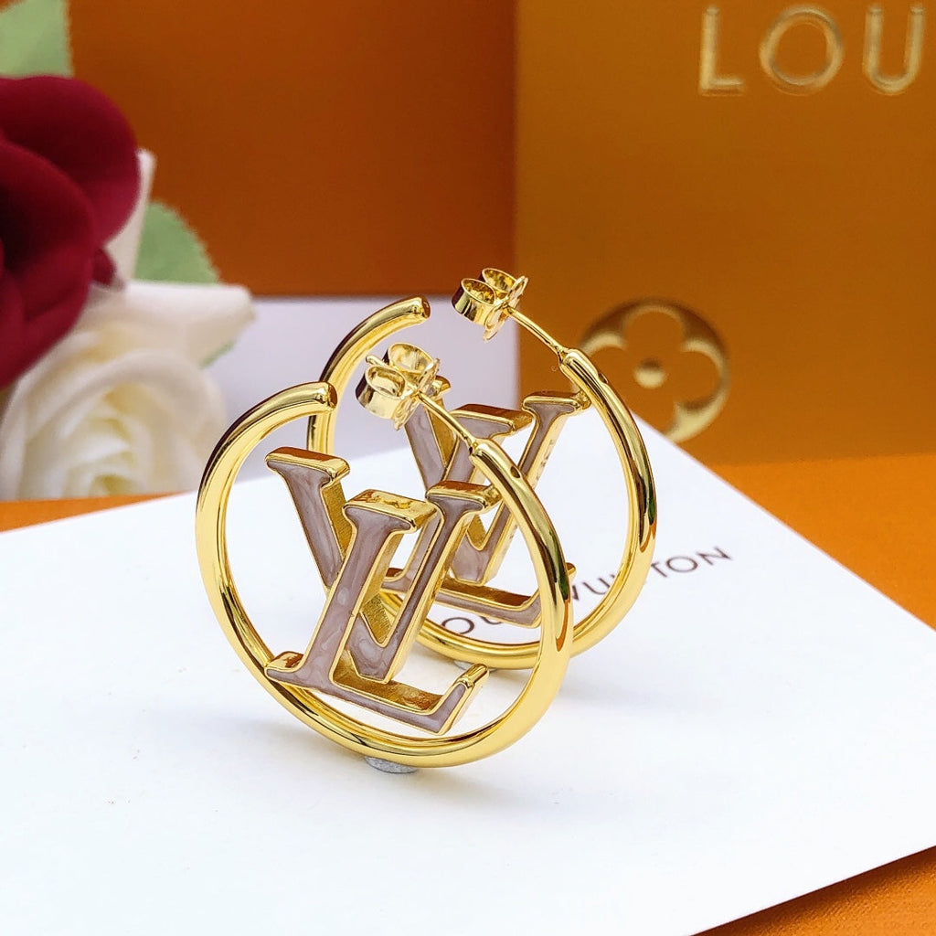 Louis Vuitton Louise Hoop Pearl Earrings - 18K Gold
