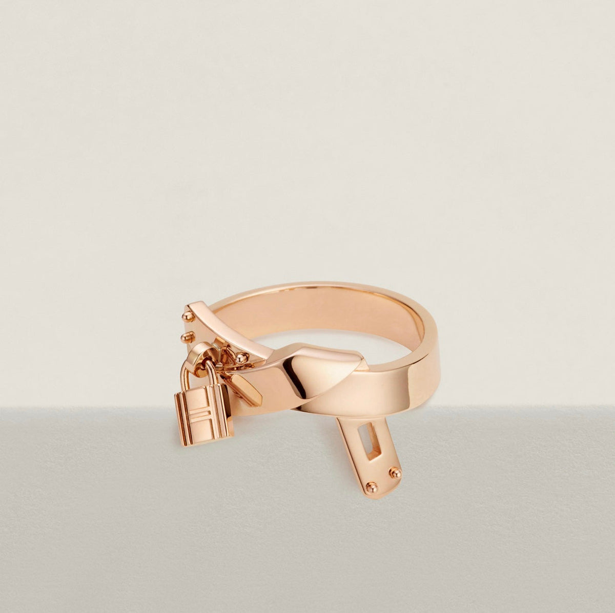 Hermes Kelly Gavroche Ring - 18K Gold